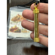 龙普玛哈席拉 转运符管 Takrut Kod Ruay Lp Mahasila Wat Thamma Udthayan B.E 2567 Increases charm, enhances wealt