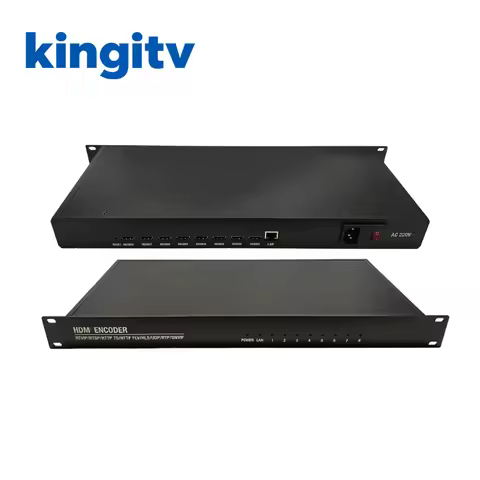 8-Channel HDMI Encoder iptv Live 8-Channel H.264 Streamer 1U Rack Video Encoder