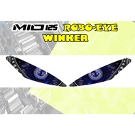 MIO i 125 WINKER ROBOT-EYE / MIO i 125 STICKER / MIO i 125 accessories / accessories Mio i 125