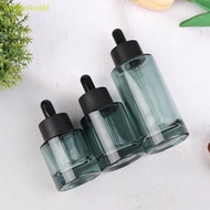 [WillBeRedM] 30/50/100ml Dropper Bottles Glass Empty  Aromatherapy Bottles ck Cap Dark Green ttes Bo
