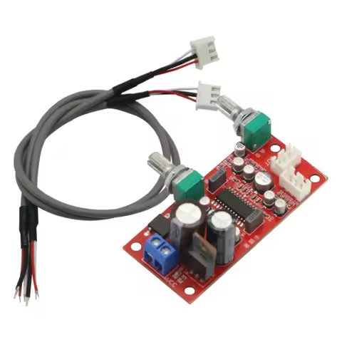 1PCS BA3884 Tone Amplifier Preamplifier Board BBE Sound Effect Exciter Improve Treble Bass Volume Co