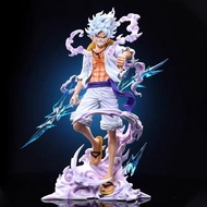 Full One Piece GK Sun God Nicarnical Fifth Gear Anime Luffy Figure Model Statue 9.5