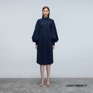VICKTEERUT (ราคาปกติ 11880-.) Re-Edition Voluminous Sleeve Shirt Dress เดรสปกเชิ้ต เชิ้ตเดรส แขนพอง