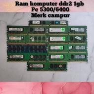 Pc RAM/LAPTOP DDR2 2GB