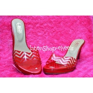 MERAH E-heels red/eels 8cm