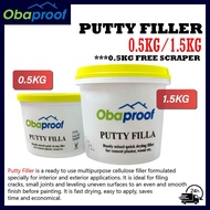 Obaproof putty filler / wall filler / wall putty filler/ putty / filler / gap filler/home wall/wood 