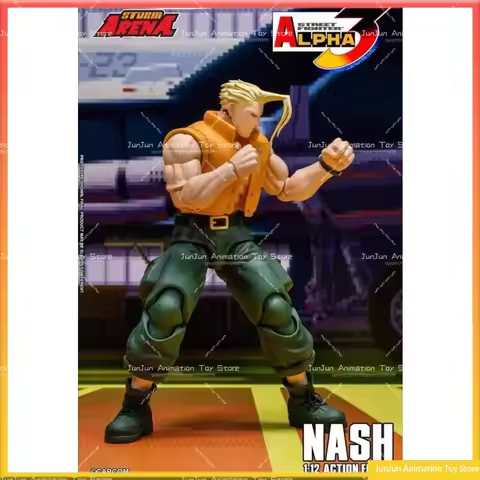 In Stock Original Storm Toys ST ARENA3 1/12 ARENA Sagat DAN NASH Anime Collection Figures Model Toys