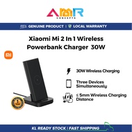 Xiaomi Mi 2 In 1 Wireless Powerbank Charger Stand Powerbank 10000mAh 30W Efficient Power Solution WP