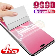 4Pcs Hydrogel Film For Xiaomi Mi 13 Lite 12T 11T 11 10T 10 9T Pro Ultra Note 10 Screen Protector For Mi 8 11 Lite 4G 5G NE Film