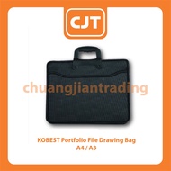 HB421 A3/ HB415 A4 Portfolio File Drawing Bag / beg lukisan (KOBEST) / A3/A4 Expanding Seminar Bag