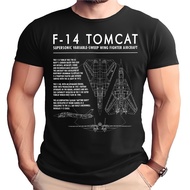 F-14 Tomcat Detailed Schematic Adult Shirt New Hot Selling Men's Clothing Featured