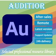 【Lifetime】AU  Audition 2025-2018 for Windows and Mac / lifetime Use
