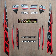 Striping Original Yamaha Aerox 155 hitam tahun 2022