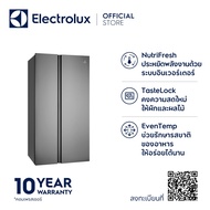 (ส่งฟรี/ไม่ติดตั้ง) Electrolux ตู้เย็น Side by side ความจุ 624 ลิตร (22.0 คิวบิกฟุต) รุ่น ESE6600A-ATH