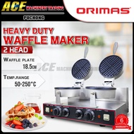 [ ORIMAS ] HF-02N Waffle Maker Commercial 2Head / 2.6kw Heavy Duty Business Use