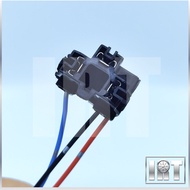 H4 90° Degree Honda Headlamp Socket Connector Soket Lampu Besar Clip Headlight Lamp Harness Pigtail