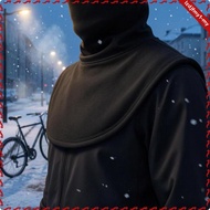 leipupa Shoulder Drape Gaiter Stitched Edges Winter Neck Gaiter Smooth Material Winter Neck Warmer f