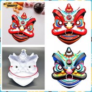 [tdraoylp] Oriental Lion Mask Classic Lightweight Decorative Facial Cover Lion Dance Mask