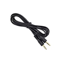 3.5MM AUDIO CABLE MALE TO MALE  1METER / 0.5 METER (BLK)