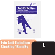 EVIN Anti Embolism Stocking 18mmHg (L) - Ted Stocking, Stoking Nutriliv Healthcare