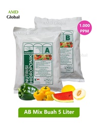 Nutrisi Hidroponik AB Mix Buah 5 Liter