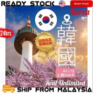 [ Korea ] Real Unlimited 4G Data Network Travel SimCard Hotspot 1-8 DAYS 4G Internet DATA Travel Simcard