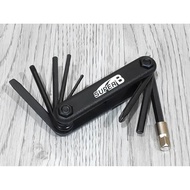 [Bicycle Elements] SUPER B TB-9623 Nine-In-One Portable Simple Tool Set