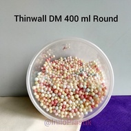 S✓R5 THINWALL 400 ML BOWL DM / THINWALL BOWL FOOD CONTAINER @1PACK