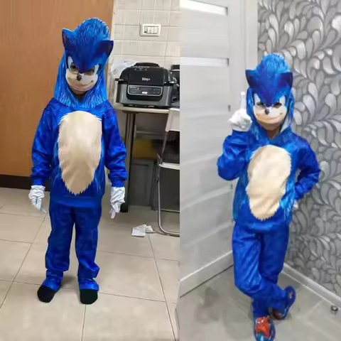 Anime Cosplay New Kids Movie Anime Flash Hero Cosplay Costumes Hoodies Mask for Children's Birthday 