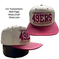 San Francisco 49ers Mitchell & Ness NFL Vintage Collection Snapback Hat Cap C 00141