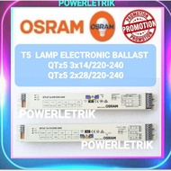 🔥READY STOCK🔥 OSRAM QTz5 2X28W / QTz5 3X14W T5 FLOURECENT LAMP ELECTRONIC BALLAST / T5 FLUORESCENT T