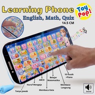 learning phone mainan edukasi anak telephone anak tablet frozen mainan pembelajaran musikal english