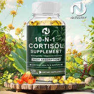 Cortisol Manager 10-in-1 Supplement Balance Cortisol  Relaxation for Restful Sleep Less Stress