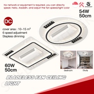 Bladeless fan Bedroom Kitchen fan Ceiling fan with led light bladeless ceiling fan