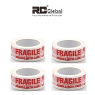 RC-Global Fragile packing Tape / Fragile Tape / Sealing Masking Tape / Fragile Adhesive Tape OPP tap