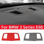 :{-- “สำหรับ BMW 3 Series E90 2005-2012อุปกรณ์เสริมรถยนต์รถคาร์บอนไฟเบอร์แผงหน้าปัดเครื่องปรับอากาศสติกเกอร์แผ่นครอบช่องระบายอากาศ