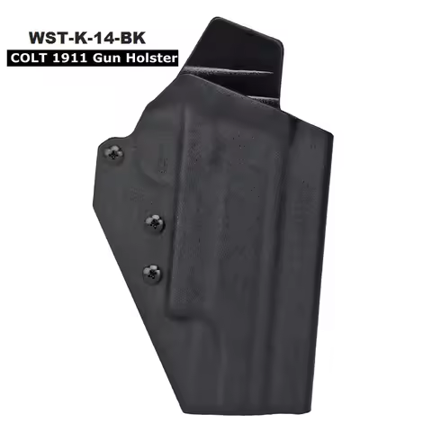 1911 Holster OWB Kydex Holster Fits: Colt Commander 1911 Gun Holster Outside Waistband Carry Pistol 