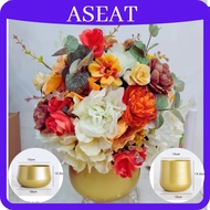 ASEAT Orchid Vase Iron Vase Pasu Gold Pasu Orkid Murah Pasu Hiasan Meja Gold Vase  for Home Decorati