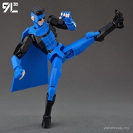 New Product 3D Printing Joint Action Figure Invincible Boy Hero Black Blue Mark Dummy13 Lucky t13 Bi