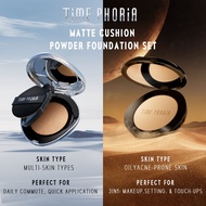 TIME PHORIA -Facial Makeupset Matte Longlasting Cushion Foundation