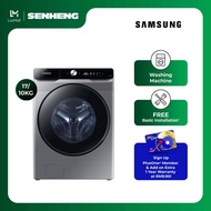 Samsung 17kg Wash & 10kg Dry Front Load Washer Dryer / Washing Machine / Washer with AI Ecobubble™ W
