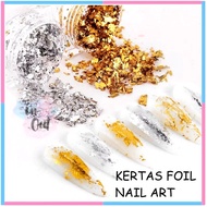 Aluminum foil paper, nail/, flakes, foil paper