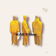 Original YELLOW Safety Raincoat Samudra Raincoat JACKET PANTS
