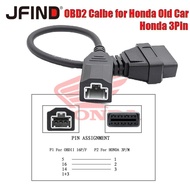 OBD2 Scanner ELM327 3Pin for Honda to 16 pin OBD2 Diagnostic Cable 3 Pin Cable for Honda Old Car OBD