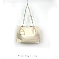 - TMS - YOONA BAG BY TMS WOMEN'S TOTE BAG SIMPLE ELEGANT COLLEGE BAG