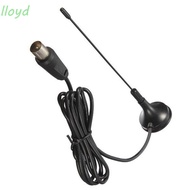 LLOYD Digital Tv Antenna, DVB-T/TV Mini TV Antenna Freeview, Free Channel Aerial Booster Black 5dBi 