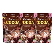 (เซต3ห่อ)Mikeo coffee cocoa Veggie fiber กาแฟ มิเกว สูตรใหม่ กาแฟผัก กาแฟโสมและโกโก้