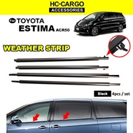 HC CARGO Toyota ESTIMA Acr50 Acr55 Gsr50 Gsr55  weather Strip Window Seal Car Window Moulding Trim S