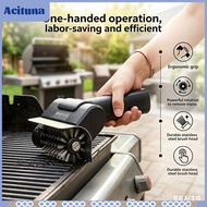 BBQ Grill Brush Barbecue Scrubber Handheld Roller Brush Electric BBQ Grill Cleaning Brush for Kitche