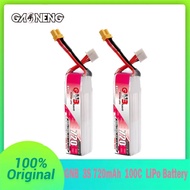GAONENG GNB LiHV 3S 11.4V 720mAh 100C LiPo Battery With XT30 For Beta75X, Alpha A75, HGL Petrel 120x